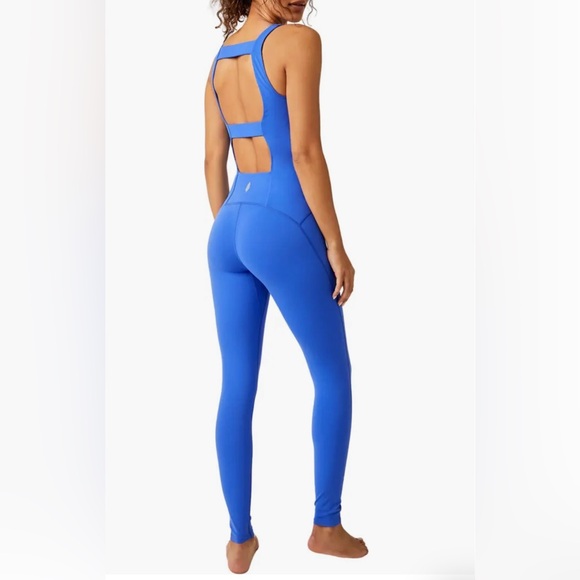 Sold BNWOT FP Movement Never Better Strappy
Back Jumpsuit 💙 XS - Picture 4 of 5